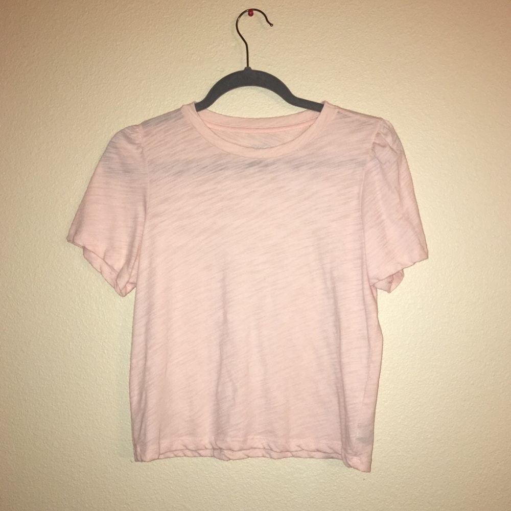 light pink aerie crop top